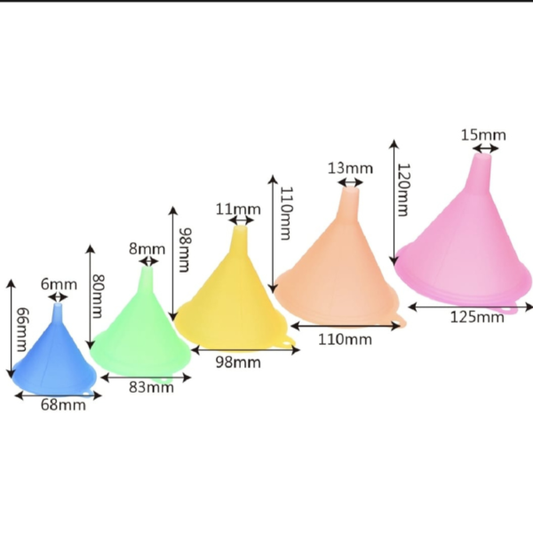 Keef - White Plastic Funnel for Oil & Water