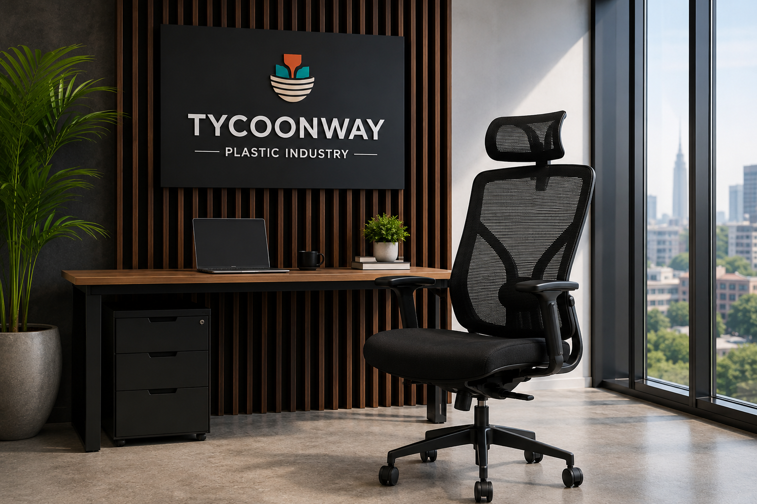 Tycoonway office chair in modern workspace
