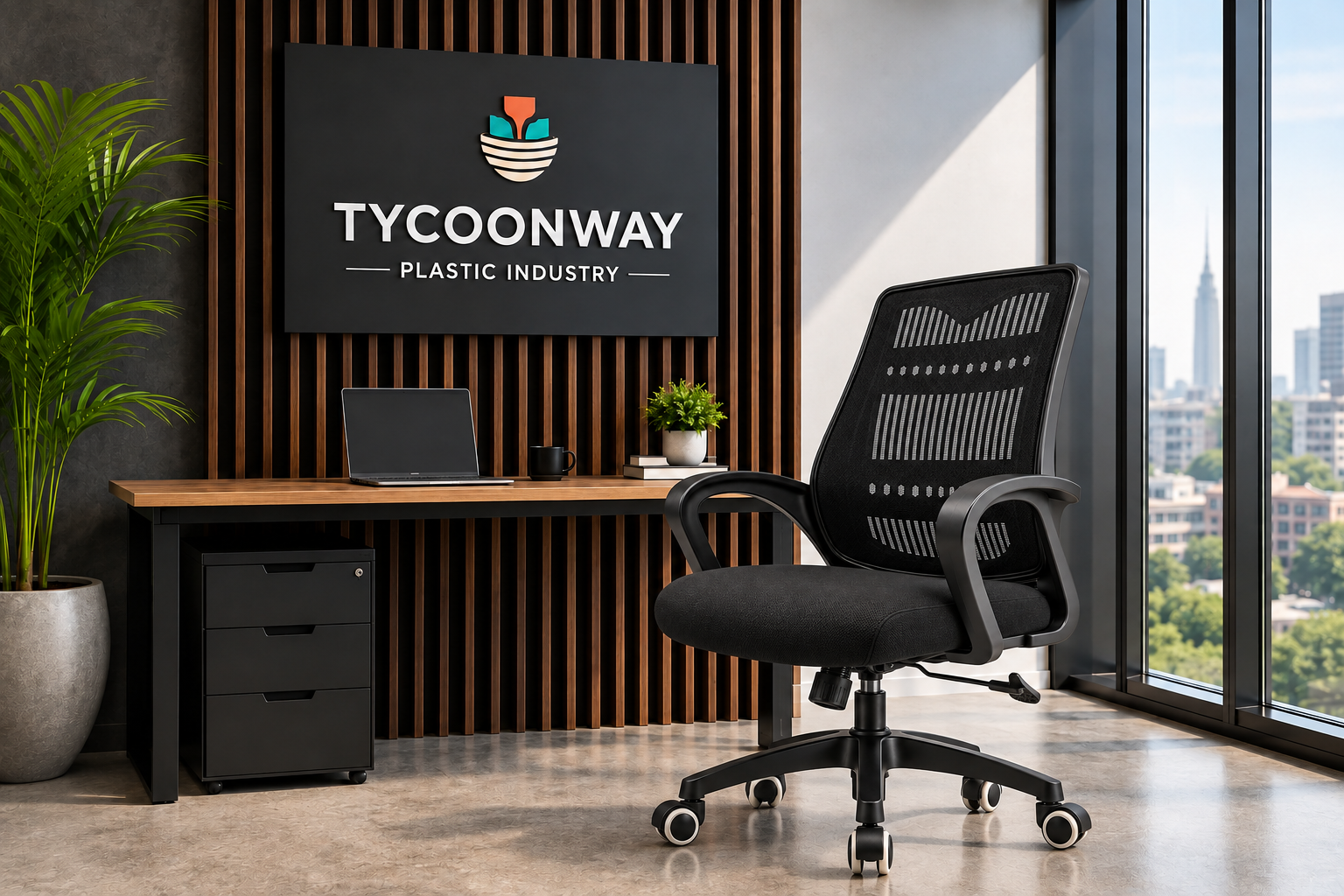 Tycoonway office chair in modern workspace